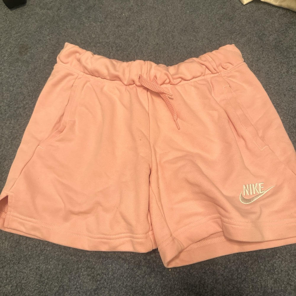 Nike Women's Athletic Shorts in Soft Pink